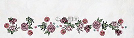 旗幟,模板,鮮花