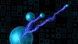 電力,電子,閃電