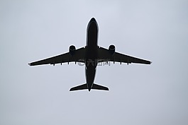 飛機,噴射,天空