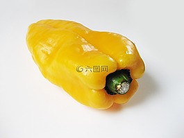 黃色,鐘,胡椒