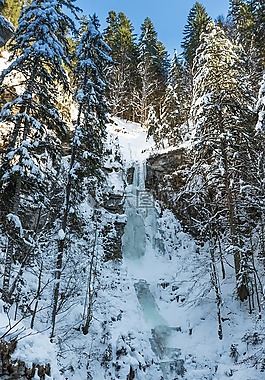 阿尔高,高山,breitachklamm