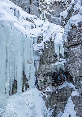 阿尔高,高山,breitachklamm