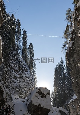 阿尔高,高山,breitachklamm