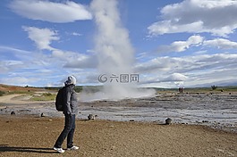 熱水器,地?zé)?原野