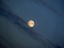 月球,月光,夜