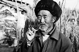 中國,人像,男人