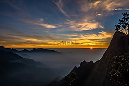 自然,小山,景觀