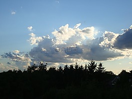 云,天空,心情
