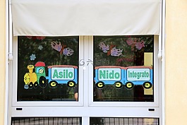 一體化,幼兒園,意大利