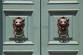 門(mén),房屋入口,doorknocker