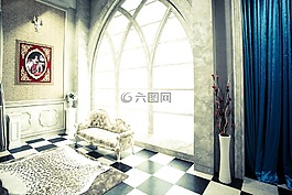 西方风格,出租工作室,工作室