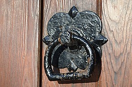 老,門,門環(huán)