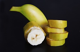 香蕉,切片,件