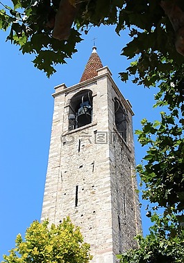 bardolino,鐘塔,鐘聲