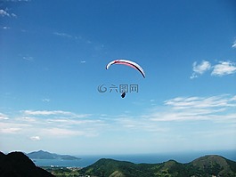 滑翔傘,跳傘,降落傘