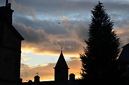 太陽(yáng),紅色,夜
