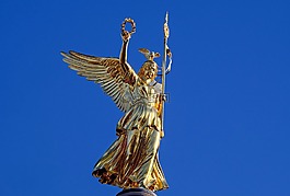 siegessäule,柏林,具有里程碑意义