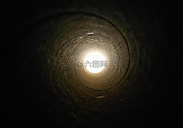 隧道,管,地下
