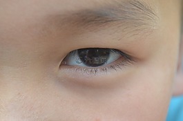 眼,特寫,臉