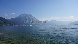 traunsee,奧地利,水