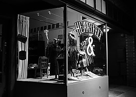 存儲,店,黑色和白色