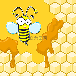 蜜蜂,吉祥物,字符