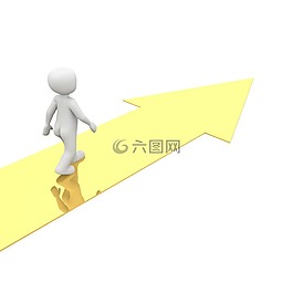 箭頭,方向,離