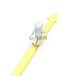 箭頭,方向,離