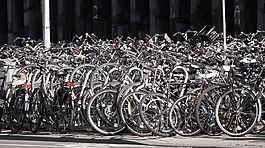 自行車,騎自行車,城市