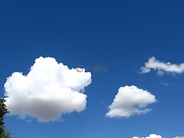 云,白,天空