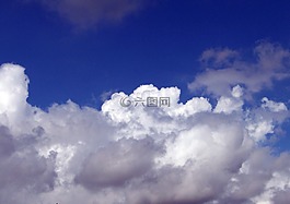 云,天空,藍(lán)色