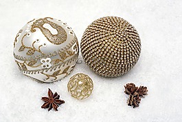 圣誕擺設,球,圣誕節