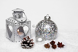 圣誕擺設,球,圣誕節