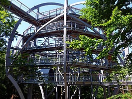 waldwipfelpfad,树脂,巴德 - 哈尔茨堡