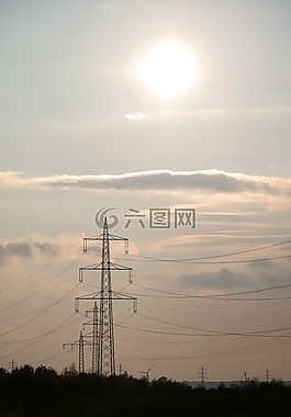 strommast,太陽,當前