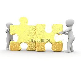 謎,合作,在一起