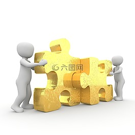 謎,合作,在一起