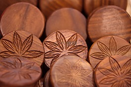 棕色,大麻,鍋