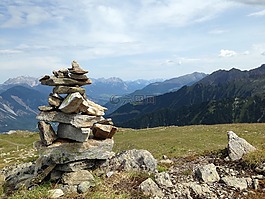 山,石头,景观