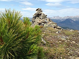 山,石头,景观