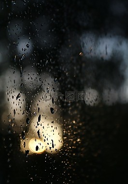 雨,玻璃,内