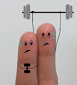 健身房,重量,辛勞