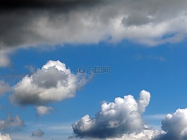 云,天空,藍(lán)色