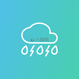 云,雷聲,雨