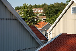 住房,屋頂,門面