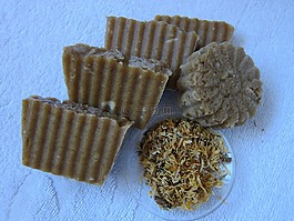 金盞花肥皂,天然皂,化妝品