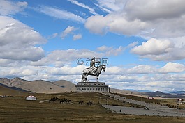 天空,景觀,山