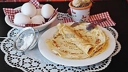 煎饼,绉,饼子