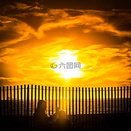 太陽,天空,火