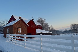 谷倉(cāng),冬天,雪